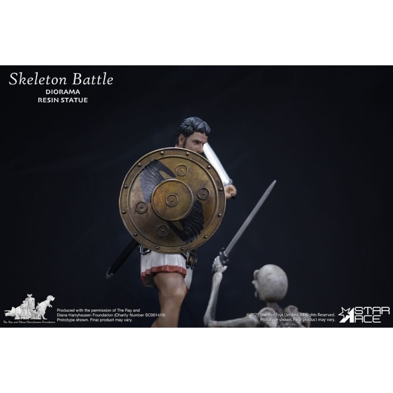 Ray Harryhausen Diorama 1/8 Skeleton Battle Scene 30 cm | 4897057888646