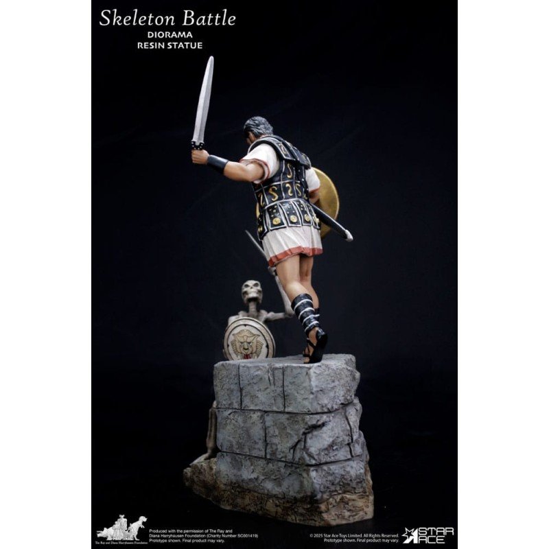 Ray Harryhausen Diorama 1/8 Skeleton Battle Scene 30 cm | 4897057888646