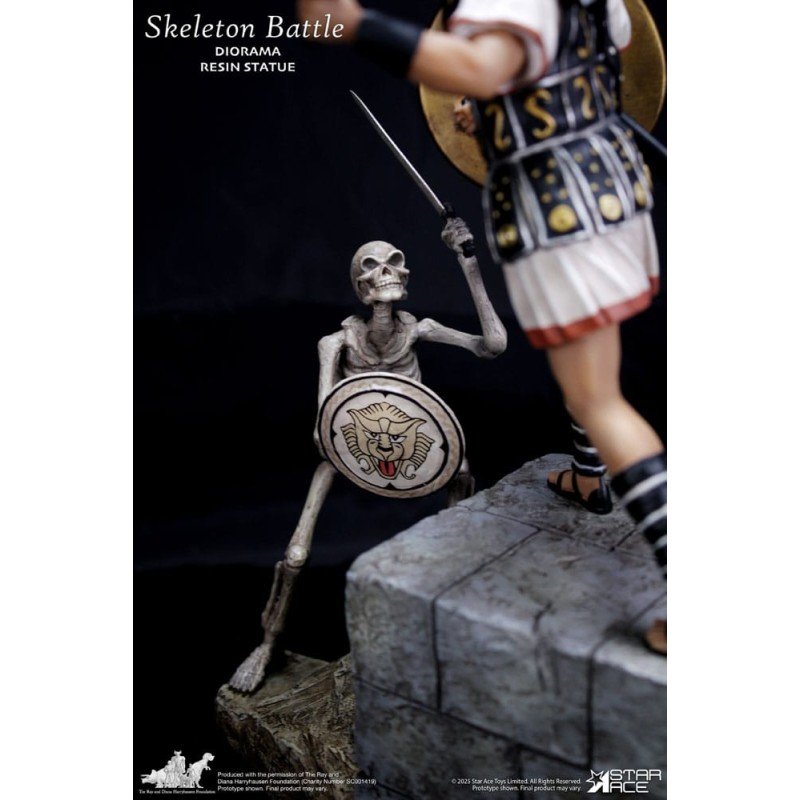 Ray Harryhausen Diorama 1/8 Skeleton Battle Scene 30 cm | 4897057888646