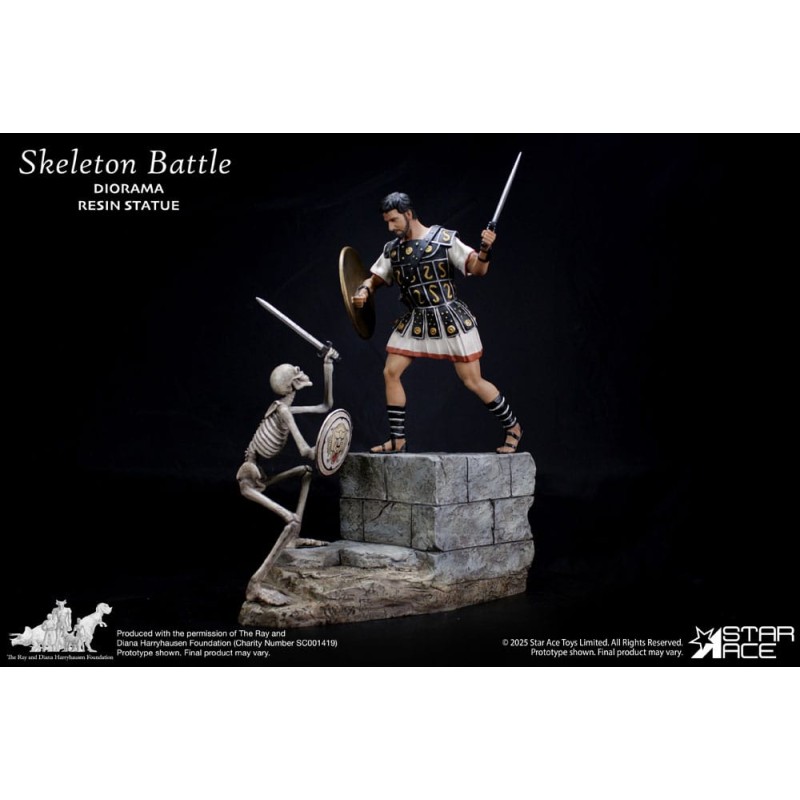 Ray Harryhausen statuette 1/8 Skeleton Battle Scene 30 cm | 4897057888646
