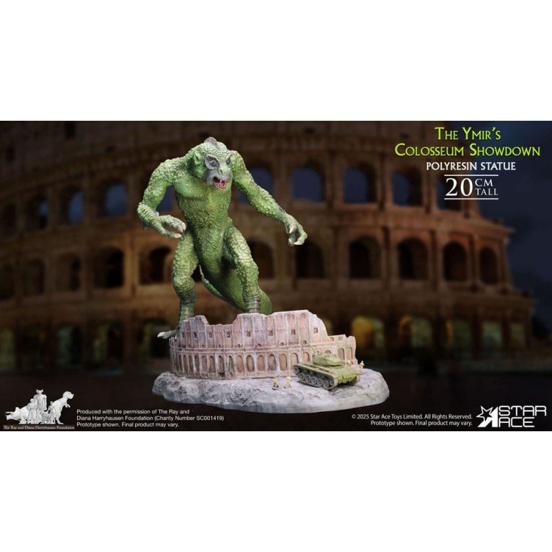 Ray Harryhausen Diorama 1/8 The Ymir's Colosseum Showdown 20 cm | 4897057888660