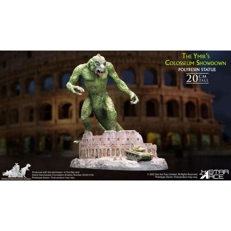 Ray Harryhausen Diorama 1/8 The Ymir's Colosseum Showdown 20 cm | 4897057888660