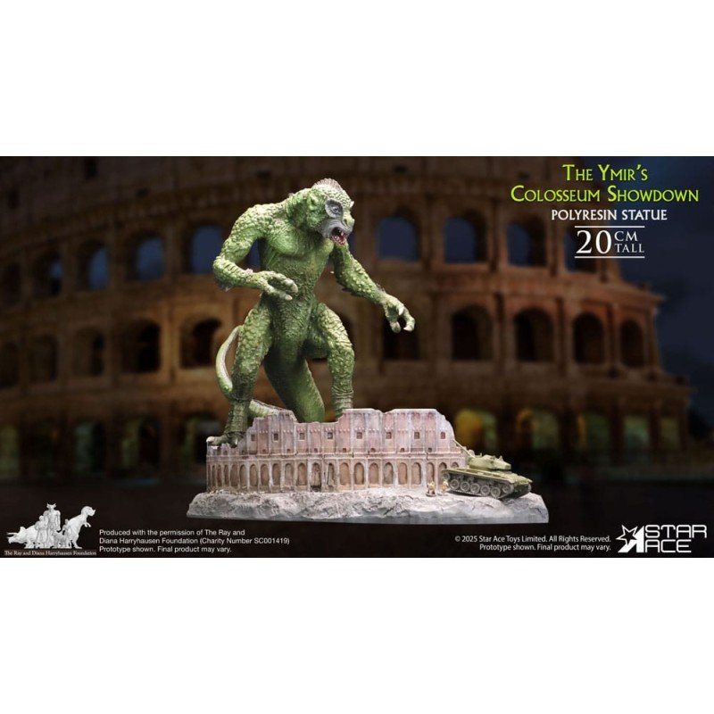 Ray Harryhausen Diorama 1/8 The Ymir's Colosseum Showdown 20 cm | 4897057888660