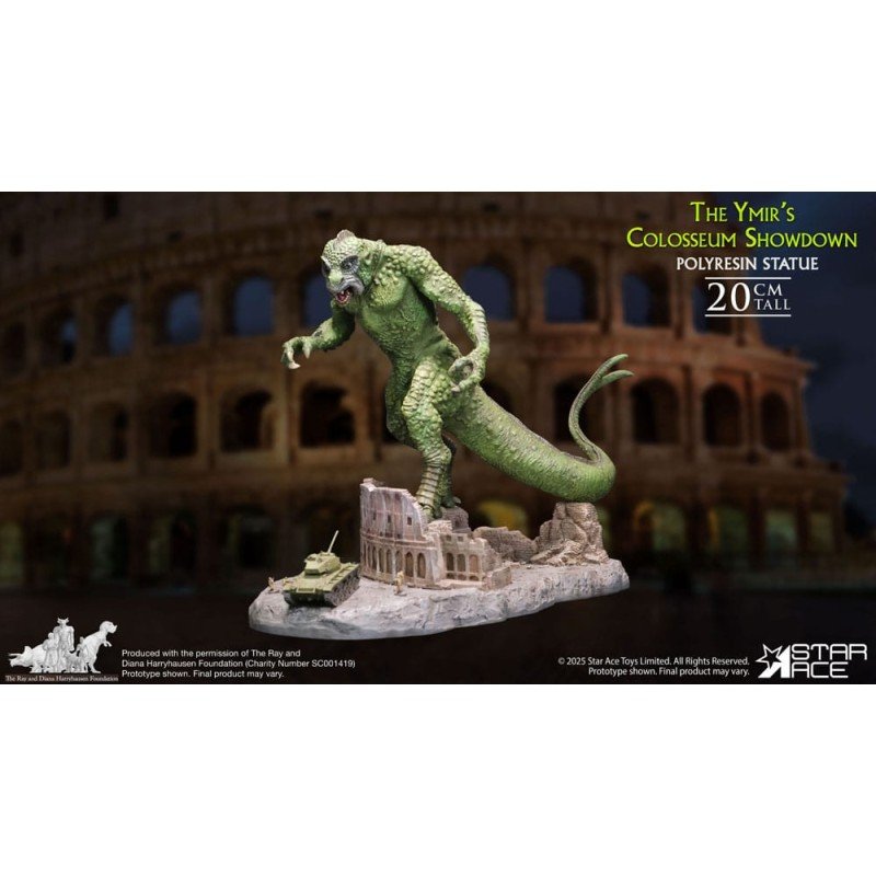 Ray Harryhausen Diorama 1/8 The Ymir's Colosseum Showdown 20 cm | 4897057888660