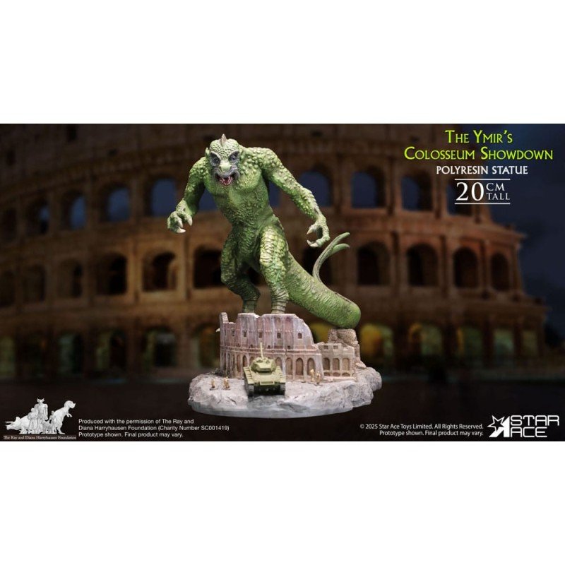 Ray Harryhausen Diorama 1/8 The Ymir's Colosseum Showdown 20 cm | 4897057888660