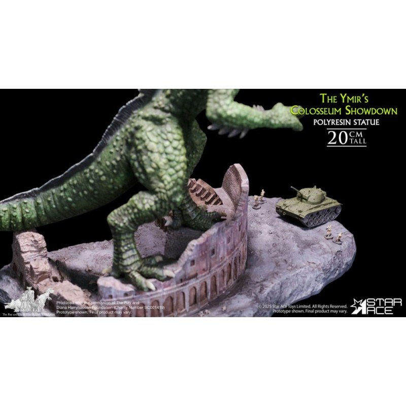 Ray Harryhausen Diorama 1/8 The Ymir's Colosseum Showdown 20 cm | 4897057888660