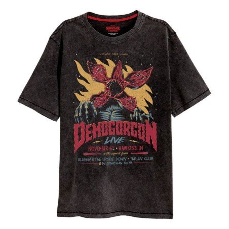Stranger Things T-Shirt Vintage Demogorgon (XL) | 5056463499559