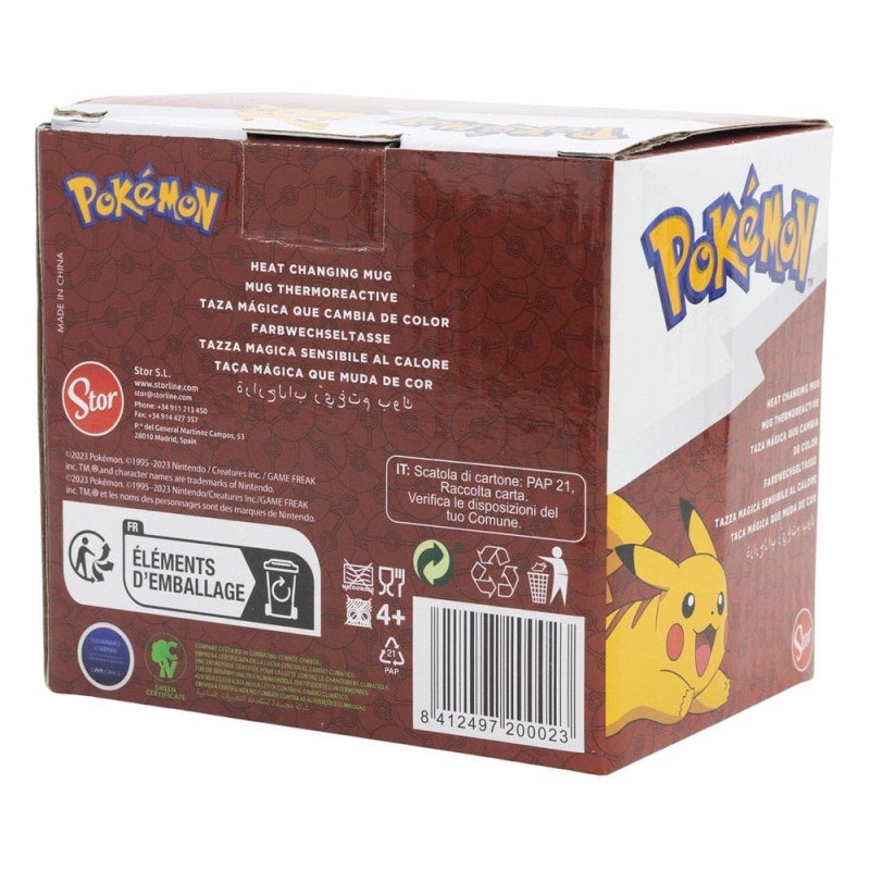 Pokémon Heat Change Mug Pokéverse 325 ml | 8412497200023
