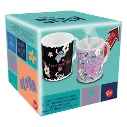 Lilo & Stitch Heat Change Mug Stitch & Angel 325 ml | 8412497200030