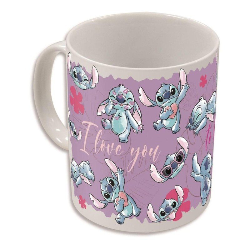 Lilo & Stitch Heat Change Mug Stitch & Angel 325 ml | 8412497200030