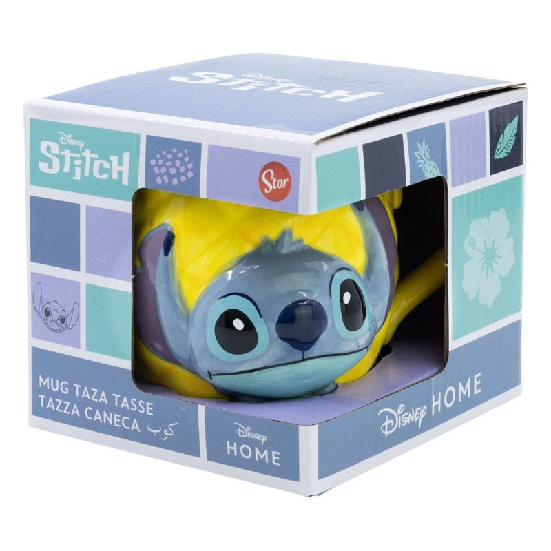Lilo & Stitch 3D Mug Stitch Pineapple 414 ml | 8412497787609