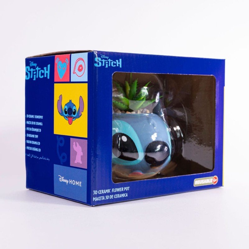 Lilo & Stitch 3D Flower Pot Stitch | 8412497963058