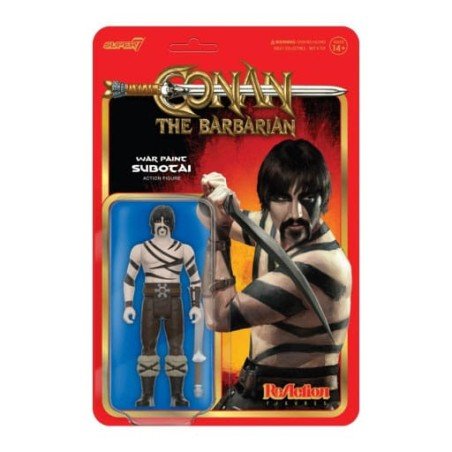 Conan figurine ReAction Wave 02 Subotai (War Paint) 10 cm | 0840049878631