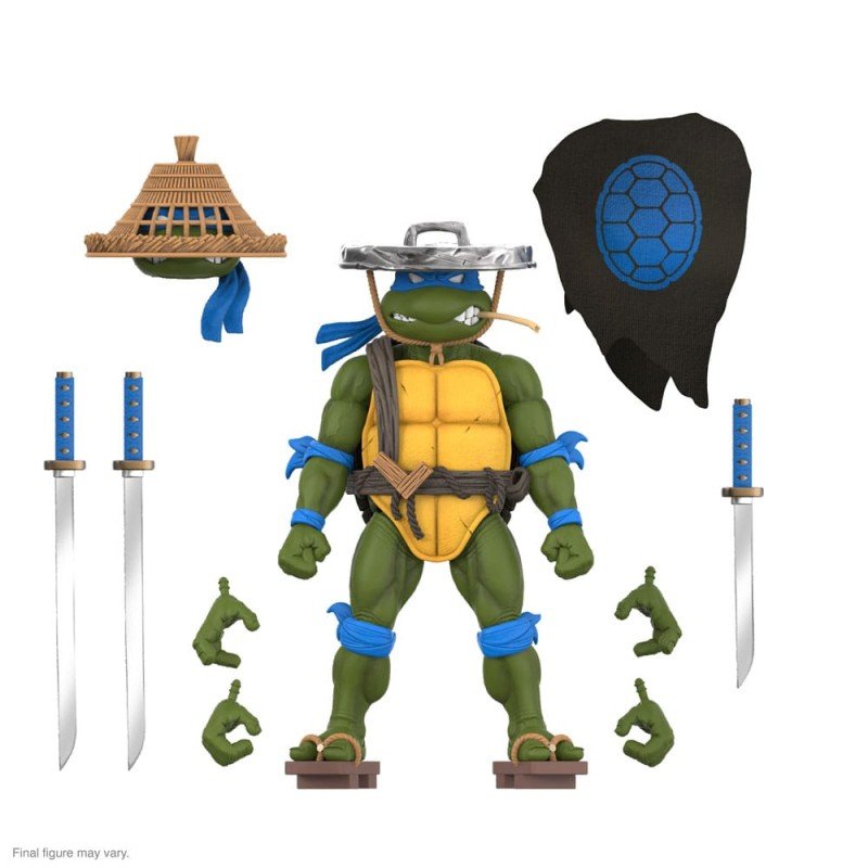 Teenage Mutant Ninja Turtles figurine Ultimates Ninja Nomad Leonardo 18 cm | 0840049882003