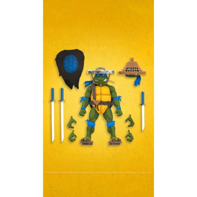 Teenage Mutant Ninja Turtles figurine Ultimates Ninja Nomad Leonardo 18 cm | 0840049882003