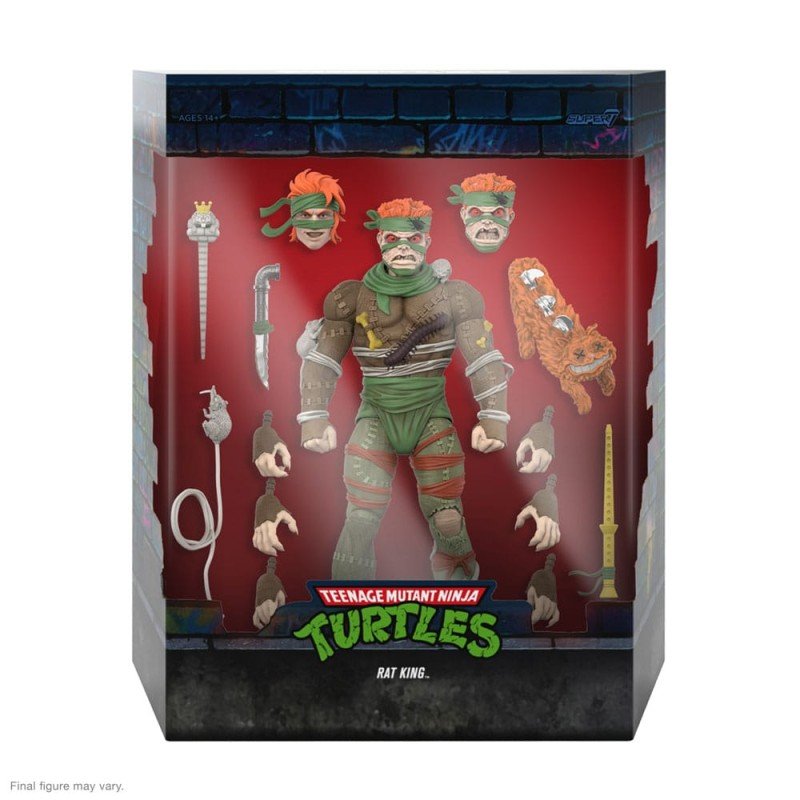 Teenage Mutant Ninja Turtles Ultimates Action Figure Rat King 18 cm | 0840049857032