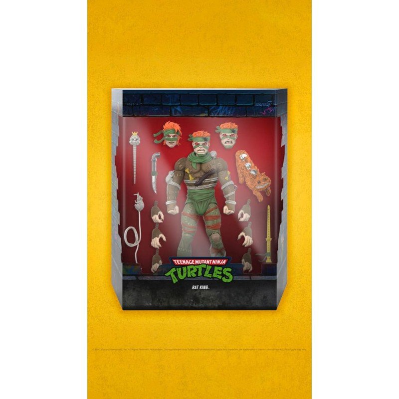 Teenage Mutant Ninja Turtles Ultimates Action Figure Rat King 18 cm | 0840049857032