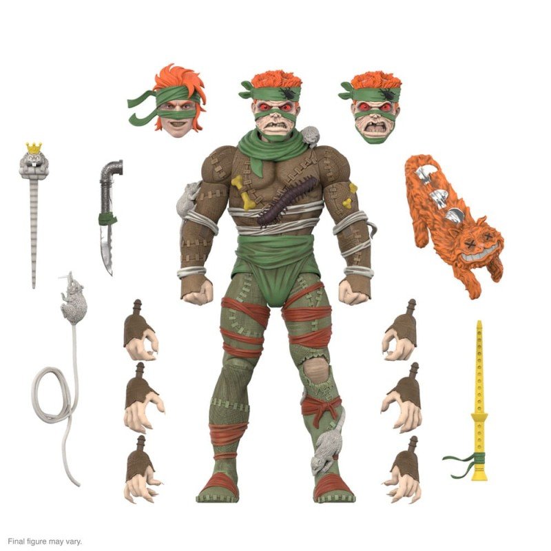 Teenage Mutant Ninja Turtles Ultimates Action Figure Rat King 18 cm | 0840049857032