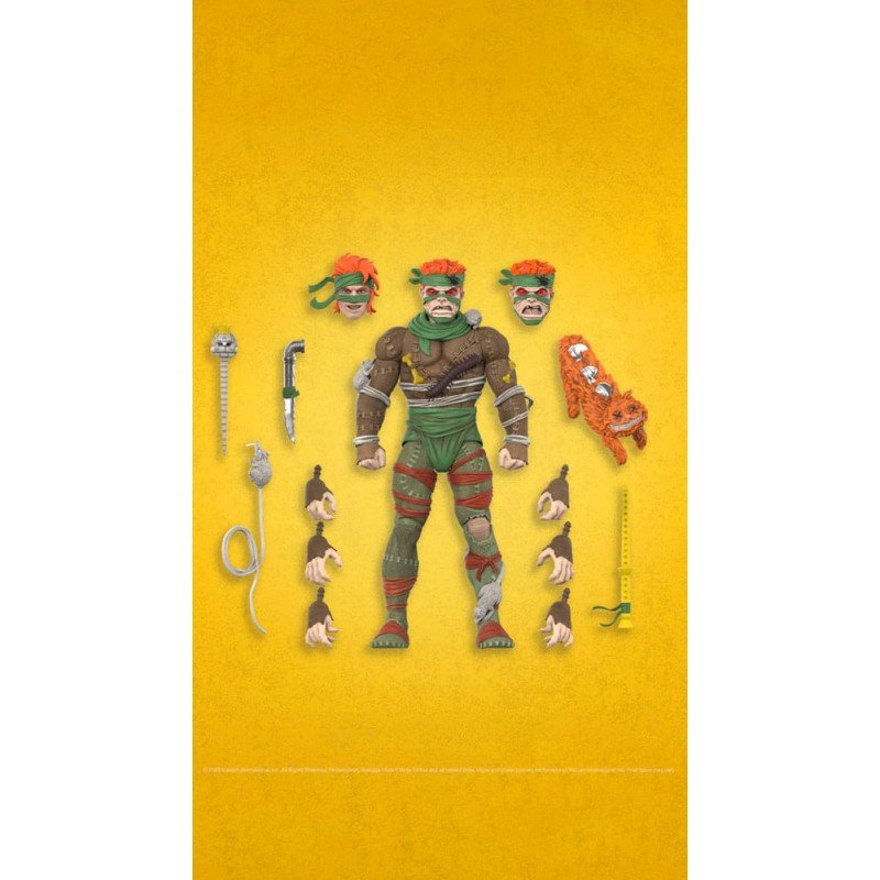 Teenage Mutant Ninja Turtles Ultimates Action Figure Rat King 18 cm | 0840049857032