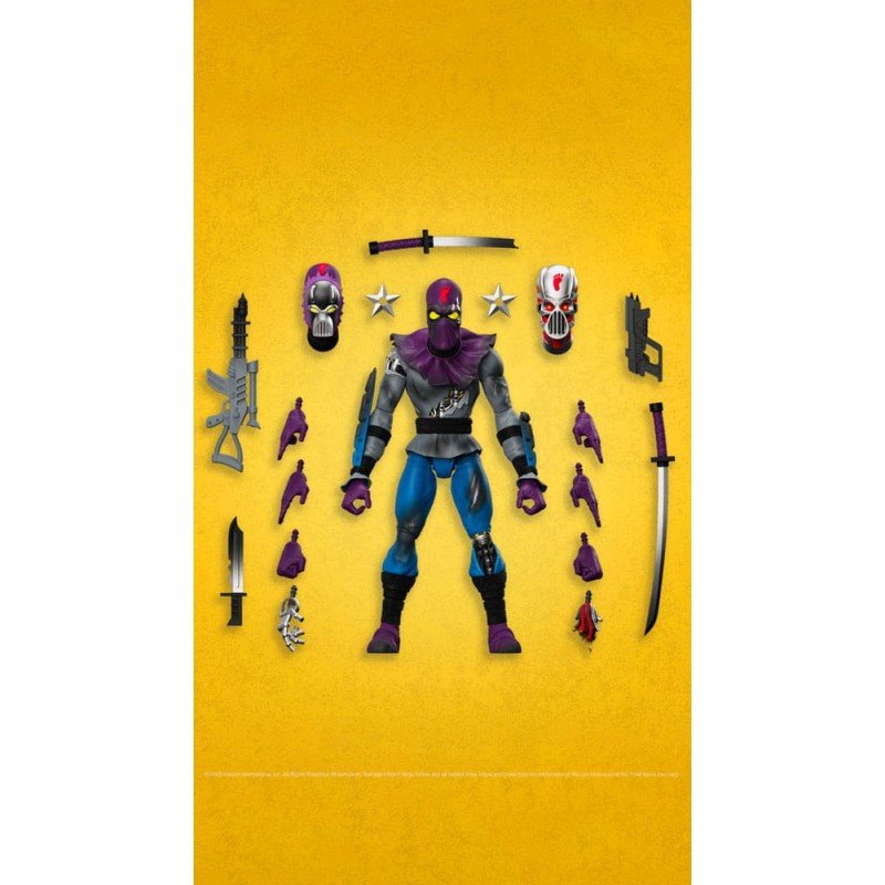 Teenage Mutant Ninja Turtles Ultimates Action Figure Foot Soldier (Battle Damaged) 18 cm | 0840049879058