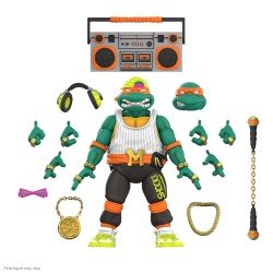 Teenage Mutant Ninja Turtles Ultimates Action Figure Rappin' Mike 18 cm | 0840049849662