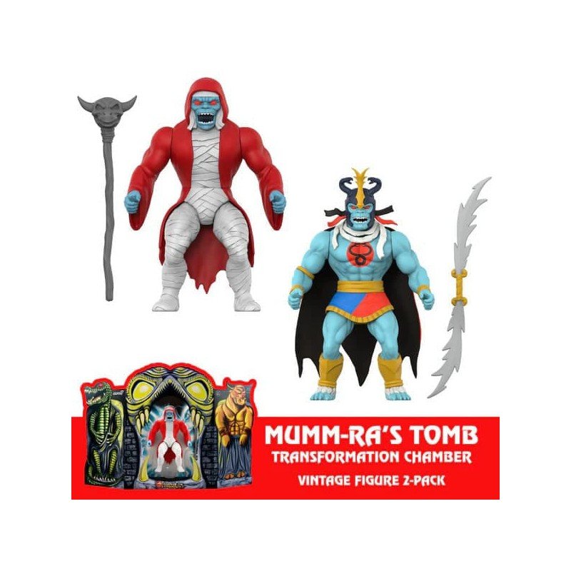 Thundercats Vintage Collection Action Figures 2-Pack Mumm-Ra's Tomb 14 cm | 0840418819791