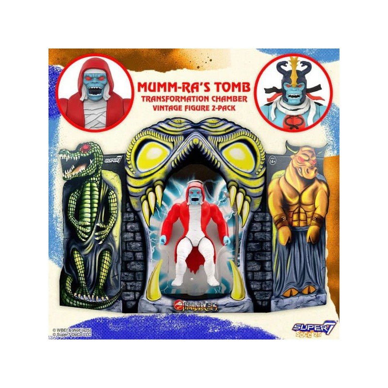 Thundercats Vintage Collection Action Figures 2-Pack Mumm-Ra's Tomb 14 cm | 0840418819791