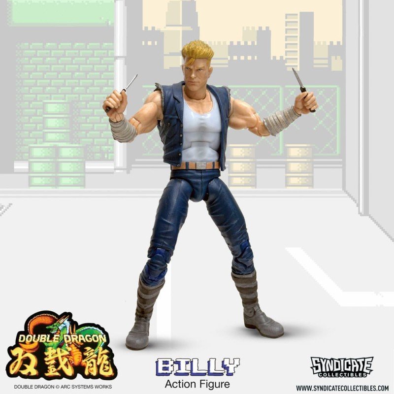Double Dragon Deluxe Action Figure 1/12 Billy 18 cm | 0849795094999