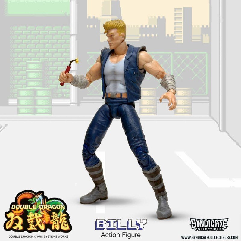 Double Dragon Deluxe Action Figure 1/12 Billy 18 cm | 0849795094999