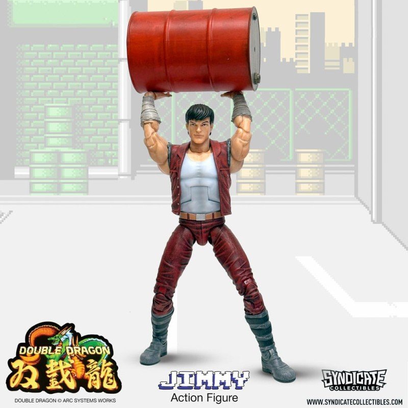 Double Dragon Deluxe Action Figure 1/12 Jimmy 18 cm | 0849795095002