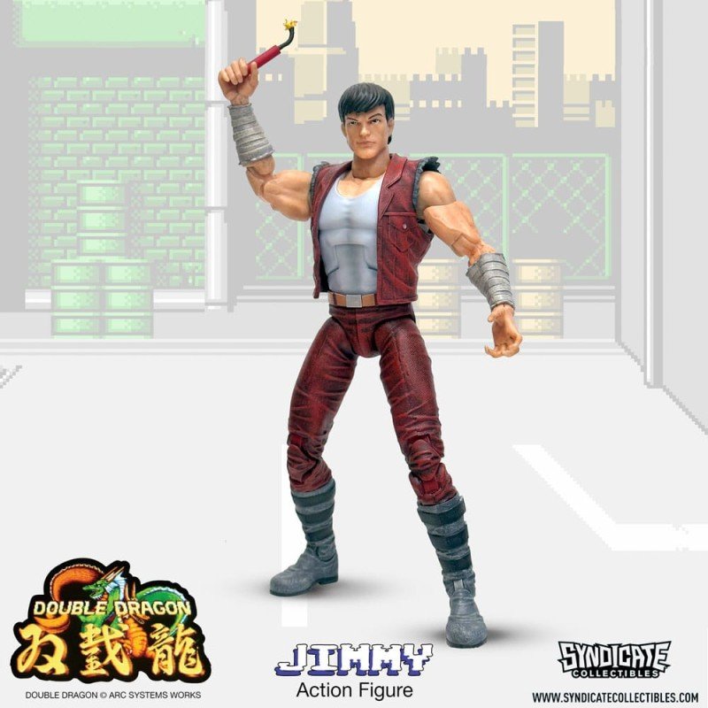 Double Dragon Deluxe Action Figure 1/12 Jimmy 18 cm | 0849795095002