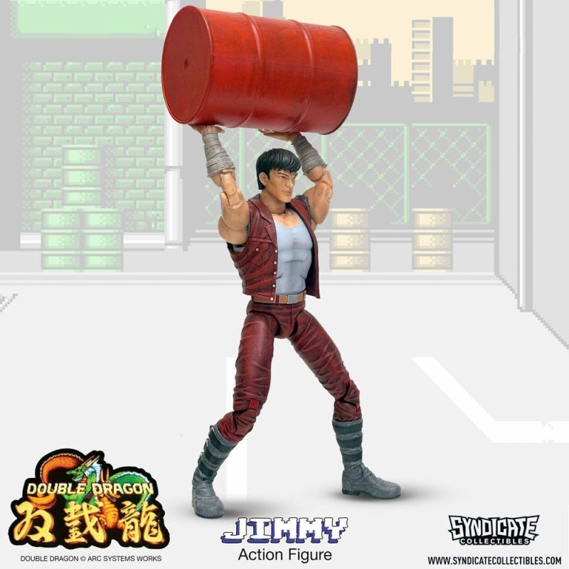 Double Dragon Deluxe Action Figure 1/12 Jimmy 18 cm | 0849795095002