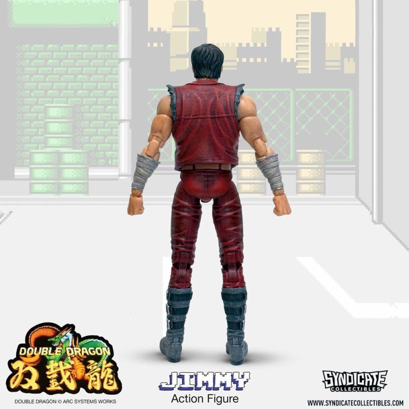 Double Dragon Deluxe Action Figure 1/12 Jimmy 18 cm | 0849795095002