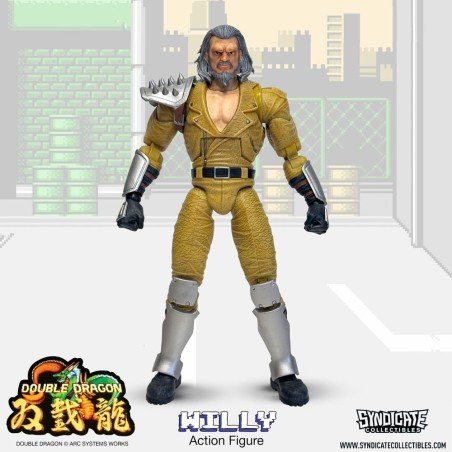 Double Dragon Deluxe Action Figure 1/12 Willy 18 cm | 0849795095019