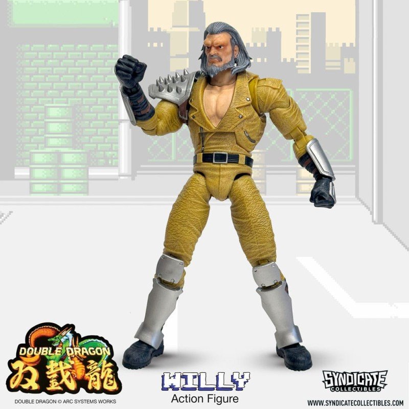 Double Dragon Deluxe Action Figure 1/12 Willy 18 cm | 0849795095019