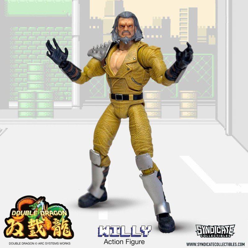 Double Dragon Deluxe Action Figure 1/12 Willy 18 cm | 0849795095019