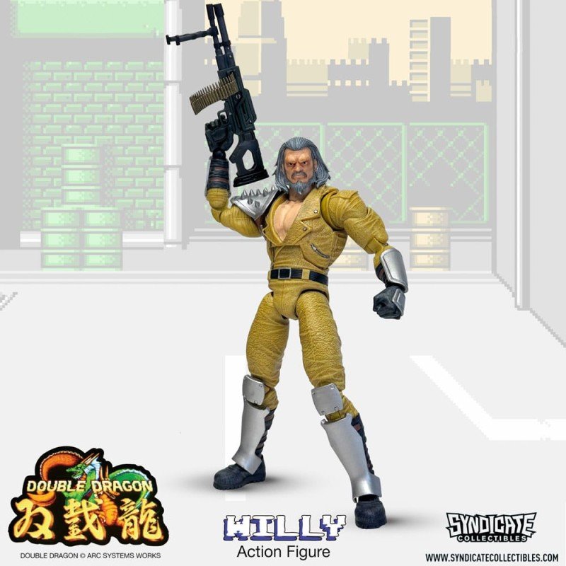 Double Dragon Deluxe Action Figure 1/12 Willy 18 cm | 0849795095019