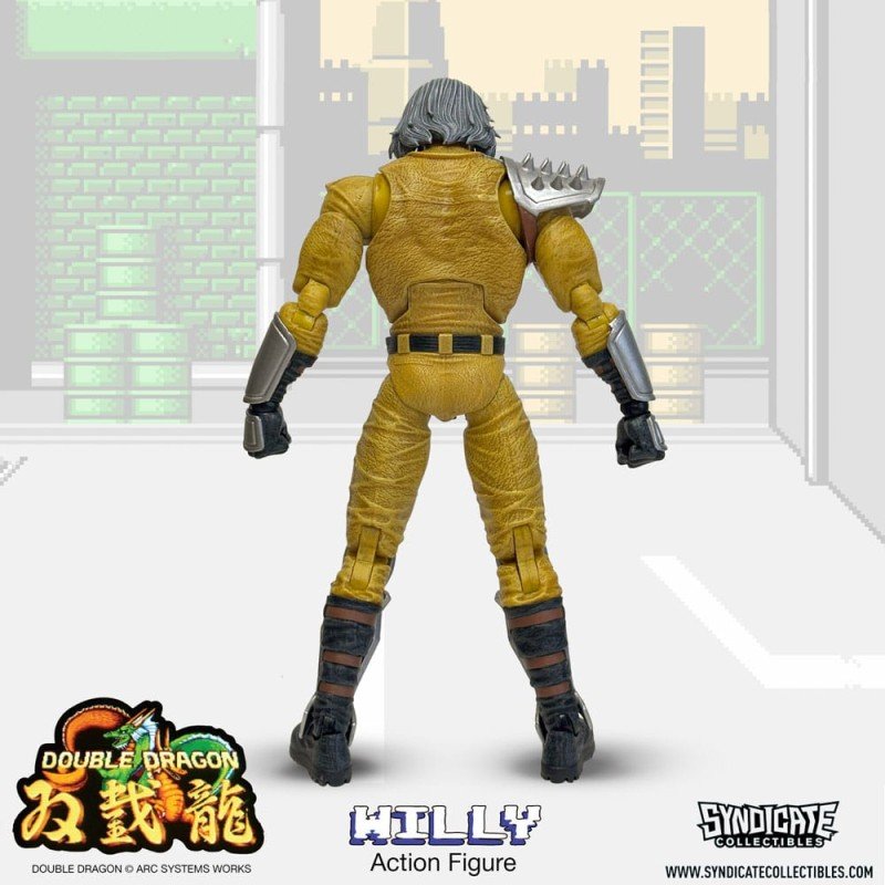 Double Dragon Deluxe Action Figure 1/12 Willy 18 cm | 0849795095019