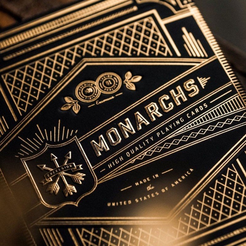 Monarchs Playing Cards Blue | 0850016557315
