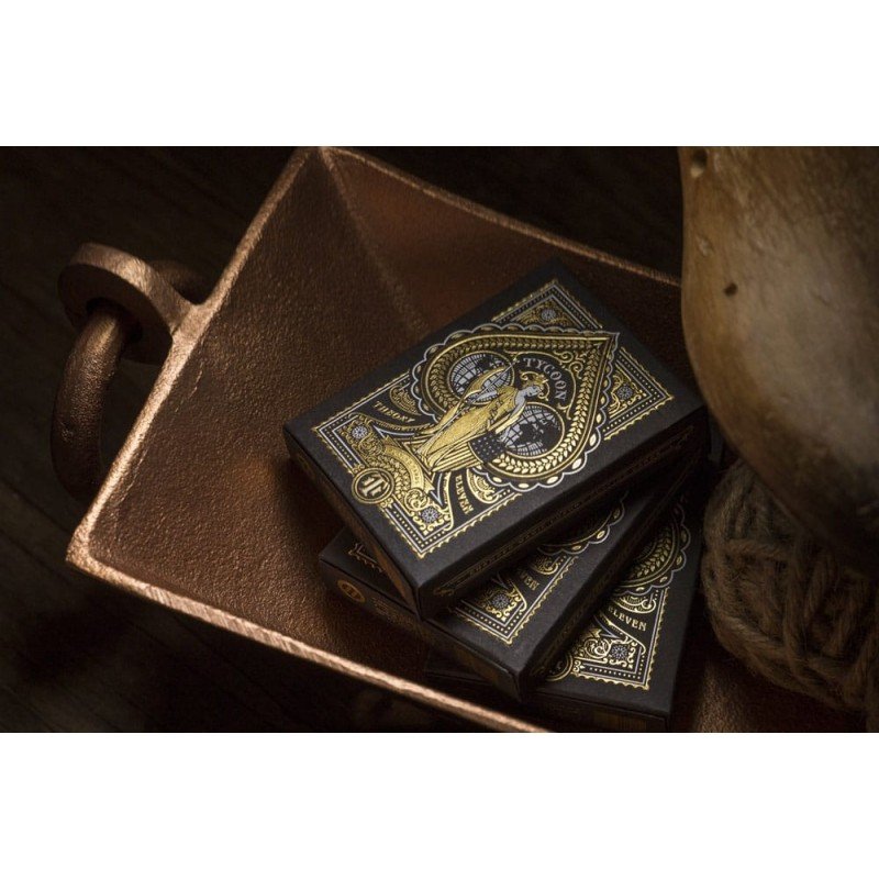 Tycoon Playing Cards Black | 0702921431900