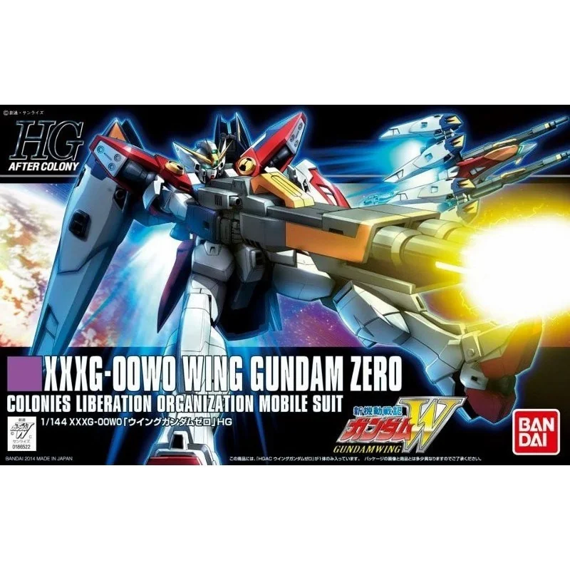 Gundam - Model Kit HG 1/144 - WING GUNDAM ZERO | 4573102588913