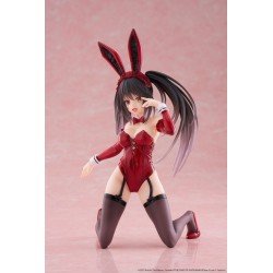 Date A Live V statuette PVC Desktop Cute Figure Kurumi Tokisaki Bunny Ver. 13 cm 