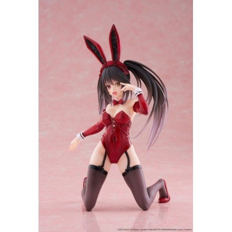 Date A Live V statuette PVC Desktop Cute Figure Kurumi Tokisaki Bunny Ver. 13 cm | 0840342402878
