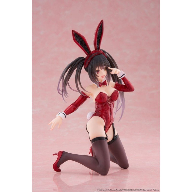 Date A Live V statuette PVC Desktop Cute Figure Kurumi Tokisaki Bunny Ver. 13 cm | 0840342402878