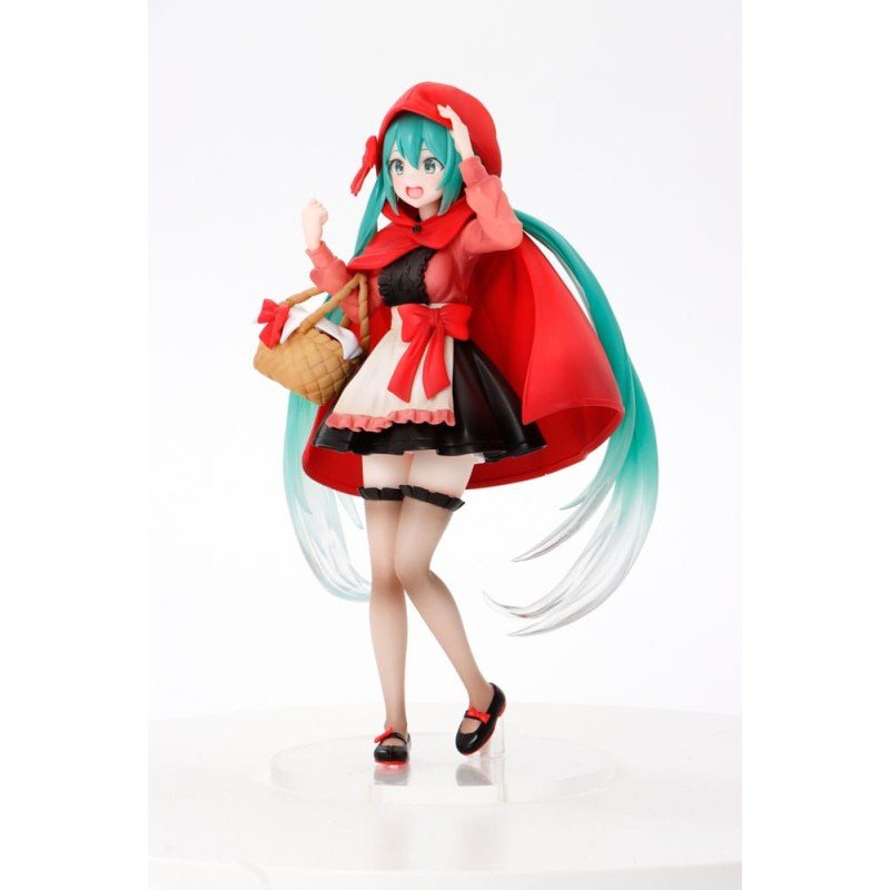 Hatsune Miku Wonderland PVC Statue Little Red Riding Hood 18 cm | 0840342402939
