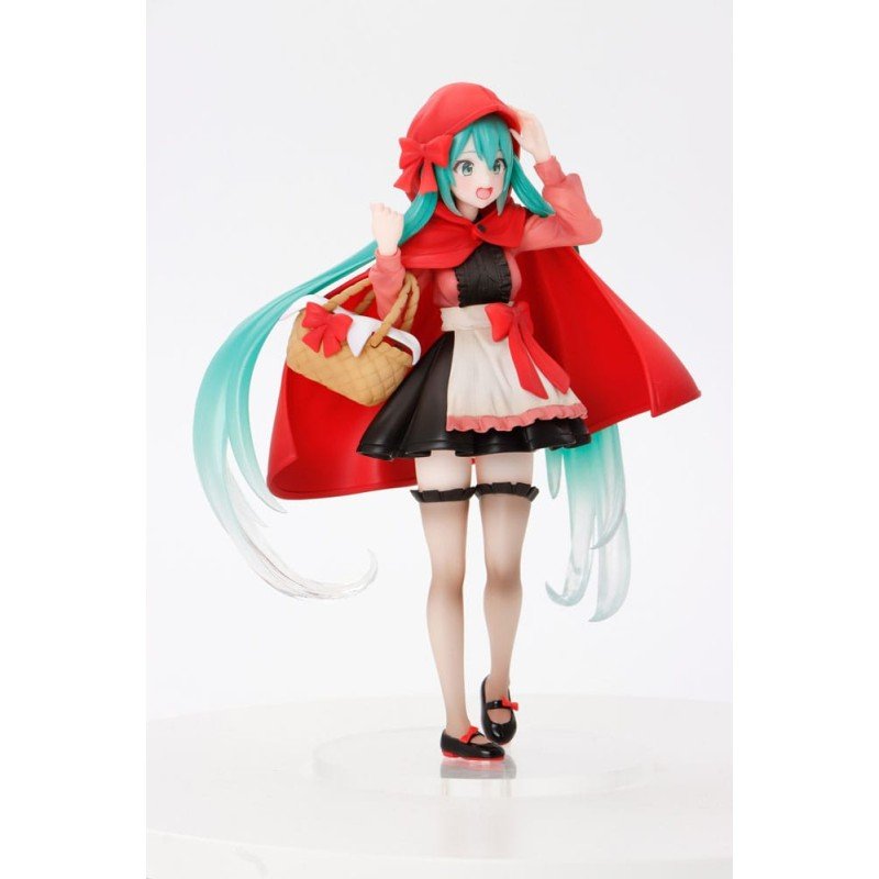 Hatsune Miku Wonderland PVC Statue Little Red Riding Hood 18 cm | 0840342402939