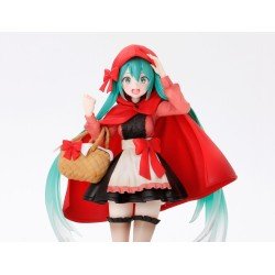 Hatsune Miku Wonderland PVC Statue Little Red Riding Hood 18 cm | 0840342402939