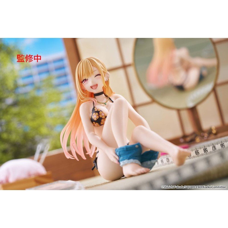 My Dress-Up Darling statuette PVC Desktop Cute Figure Marin Kitagawa Measured Swimsuit Ver. 13 cm | 0840342402731