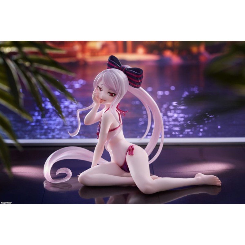 Overlord statuette PVC Desktop Cute Figure Shalltear Swimsuit Ver. 13 cm | 0840342403394