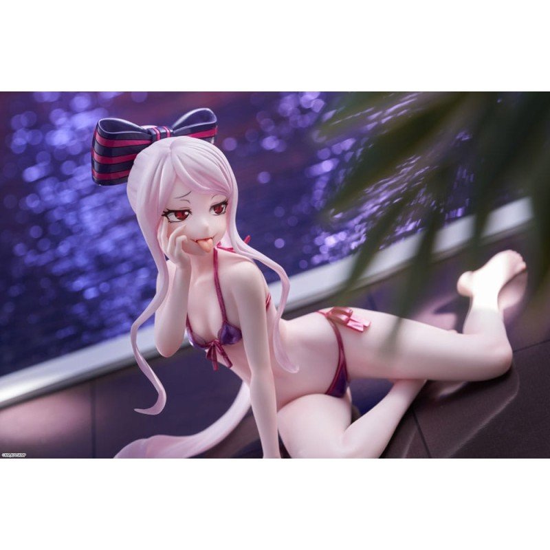 Overlord statuette PVC Desktop Cute Figure Shalltear Swimsuit Ver. 13 cm | 0840342403394